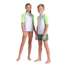 ARENA Unisex Jr Rash Vest S/S Graphic-Junior