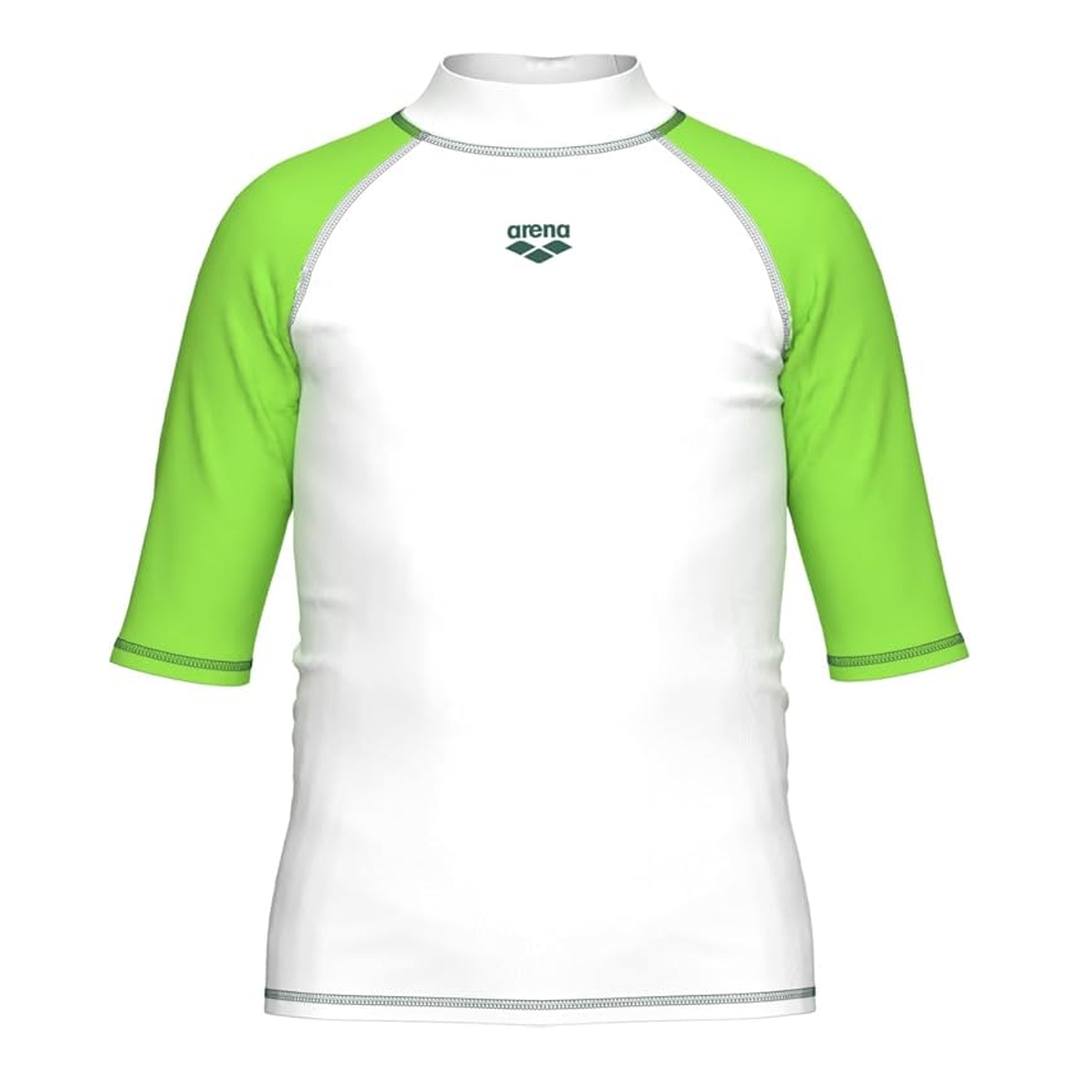 ARENA Unisex Jr Rash Vest S/S Graphic-Junior