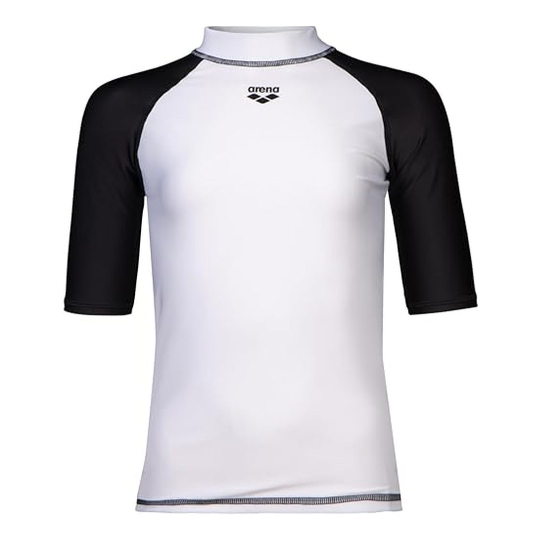 ARENA Unisex Jr Rash Vest S/S Graphic-Junior