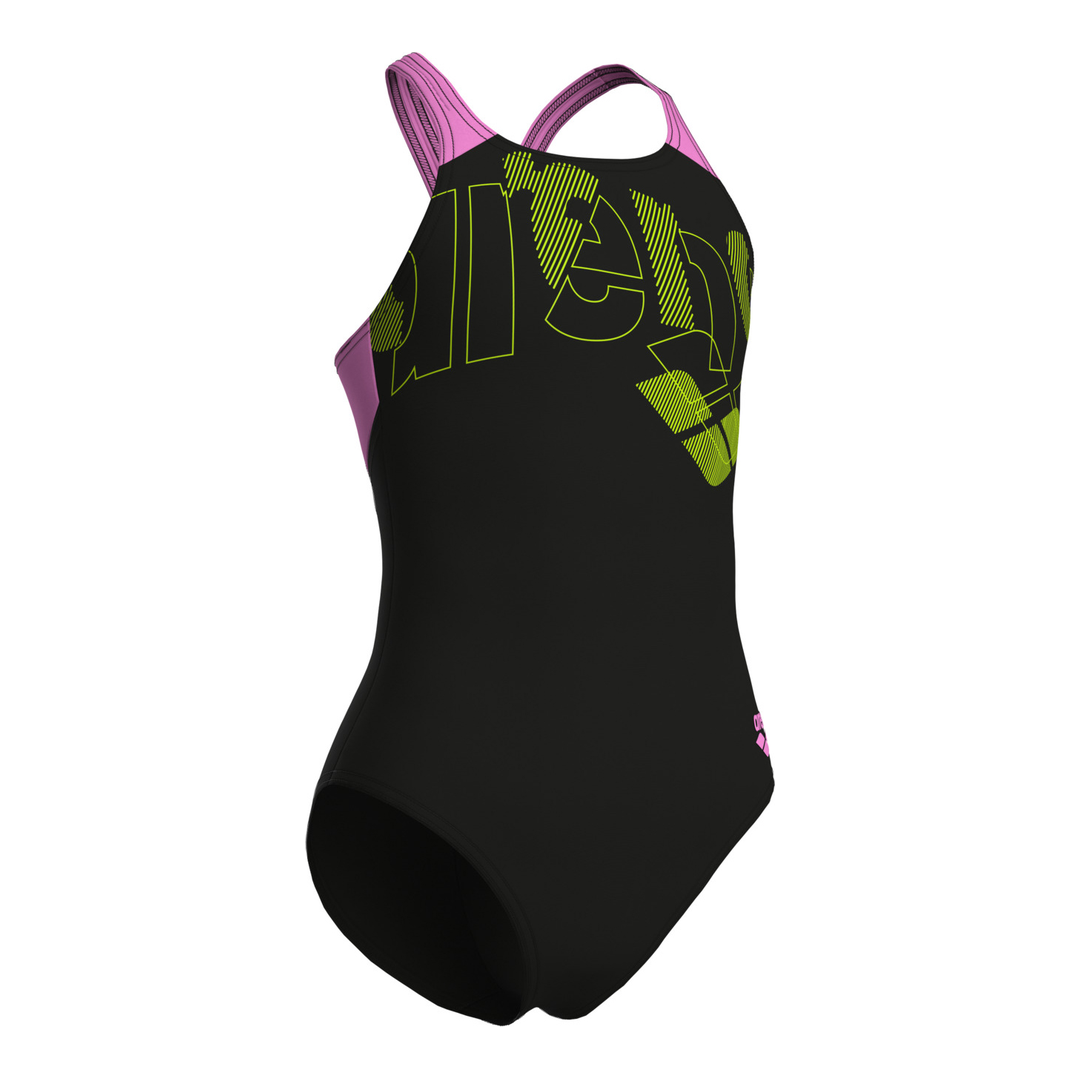 ARENA Girl S Tales Swimsuit V Back-Junior