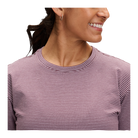 BLACK DIAMOND W Bd Stripe Crop Ss Tee-Wmn