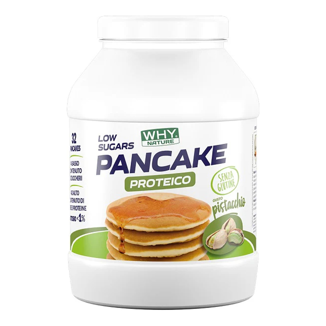 WHYNATURE Low Sugar - Pancake Gluten Free Pistacchio 800 G