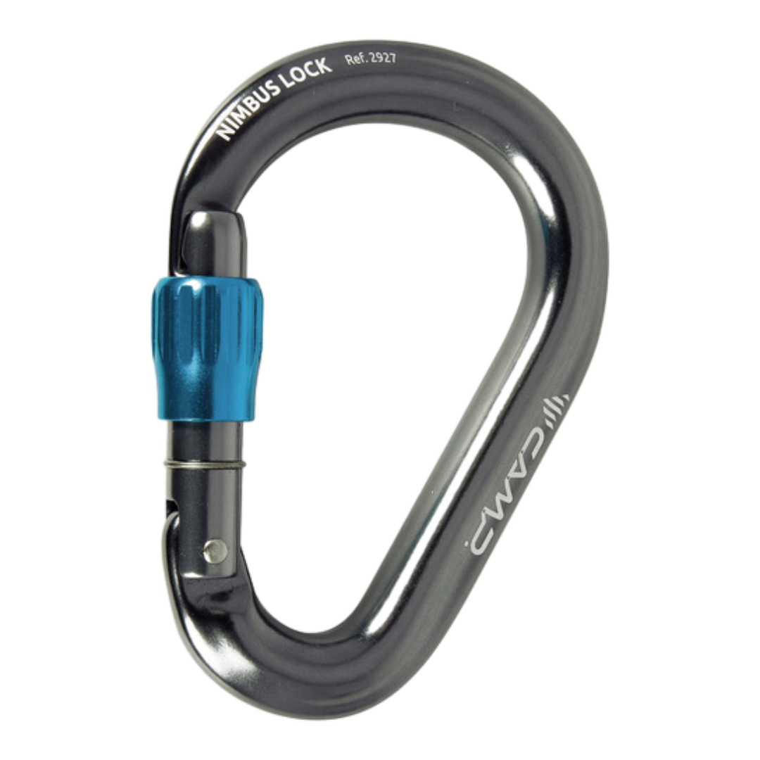 Moschettoni  CAMP Nimbus Lock - Canna Di Fucile / Blu