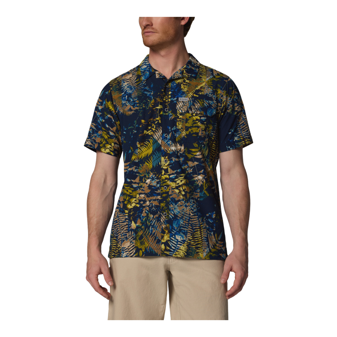 COLUMBIA Tech Trail™ Utility Printed Woven Ss|Man
