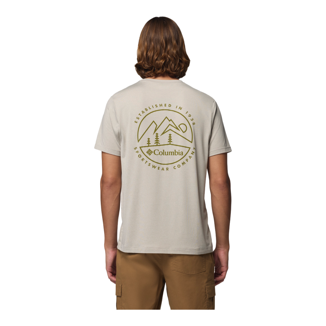 COLUMBIA Parsons Point™ Ss Back Graphic Tee|Man