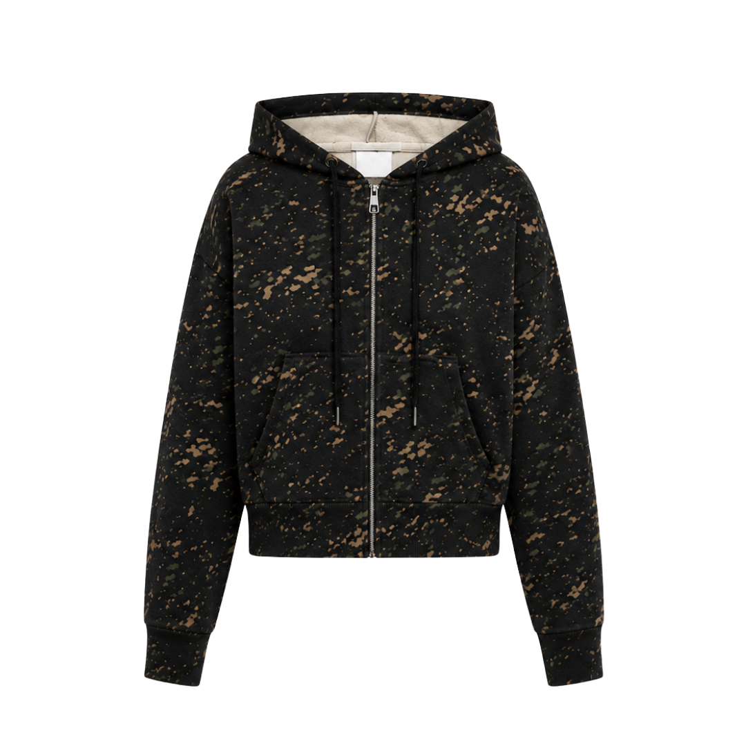 Felpa ALLOVER FULL-ZIP
