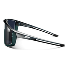 JULBO Occhiali FURY REACTIV 0-3_Nero Traslucido Brillante / Verde Opaco