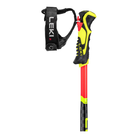 Poles LEKI WCR Lite SL 3D_bright red-black-neonyellow-Junior