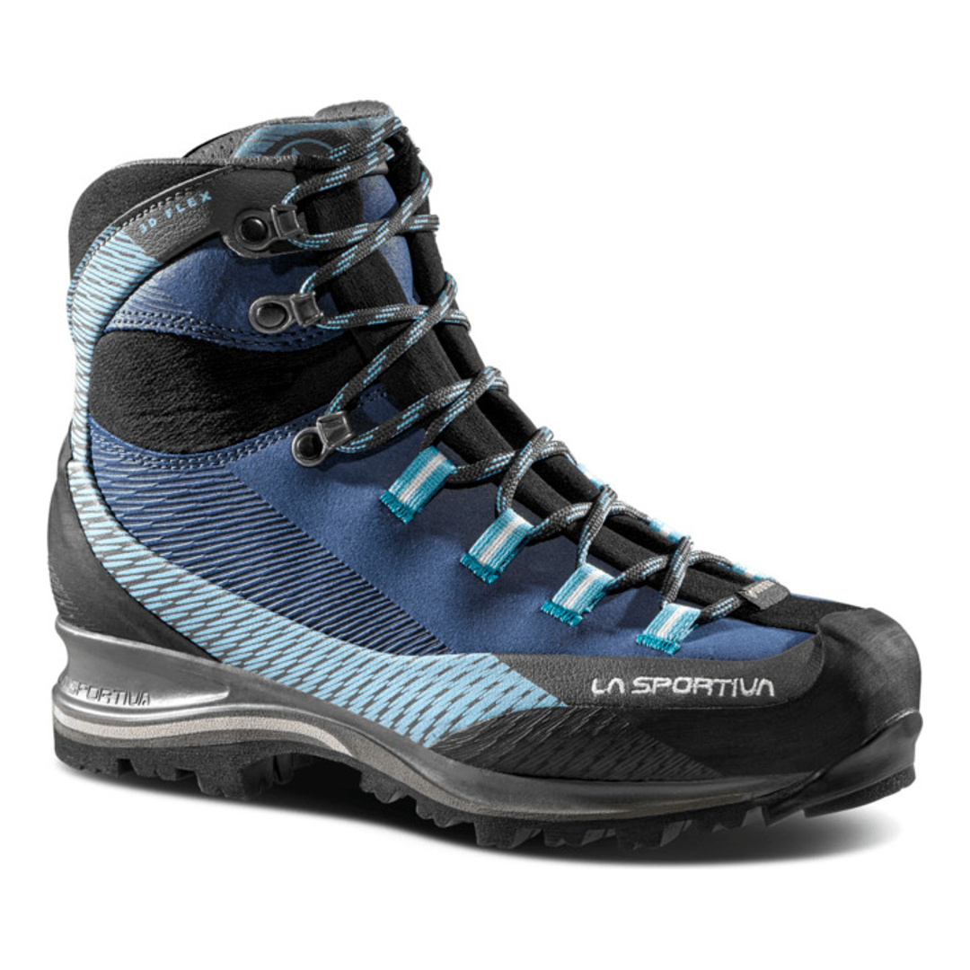 LA SPORTIVA Trango Trk Leather Woman GTX _ Opal/Pacific Blue