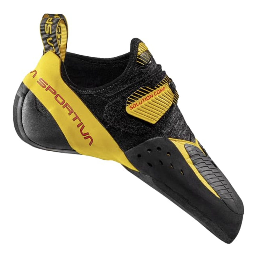 LA SPORTIVA Solution Comp-Unisex_Black/Yellow