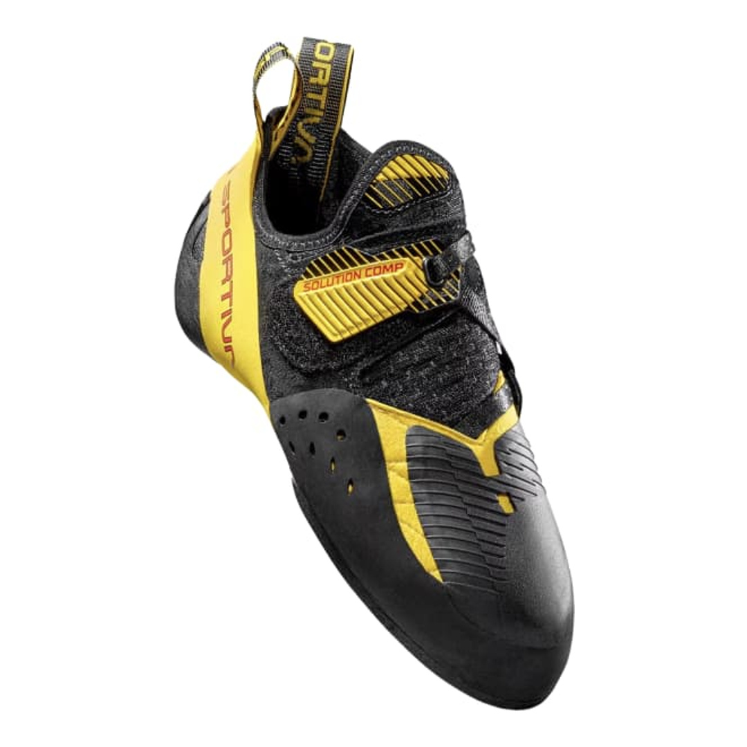 LA SPORTIVA Solution Comp-Unisex_Black/Yellow