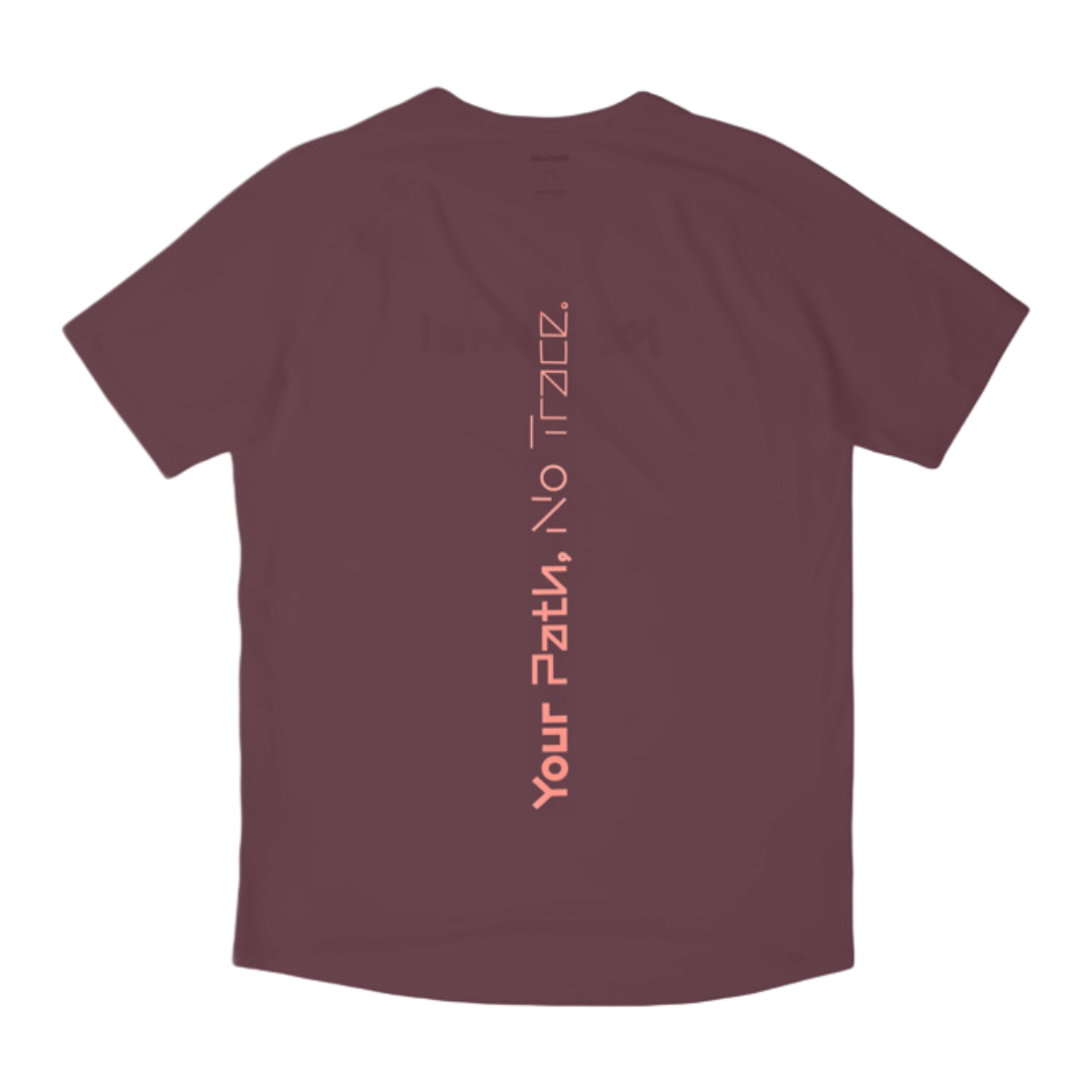 NNORMAL Race T-shirt 02 W Burgundy - Wmn