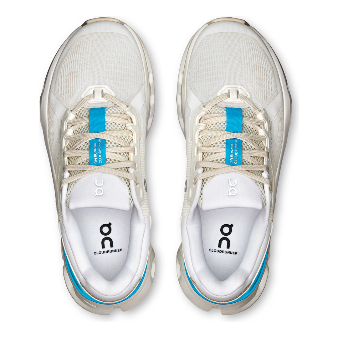 ON Cloudrunner 2/3195 White Horizo|Wmn