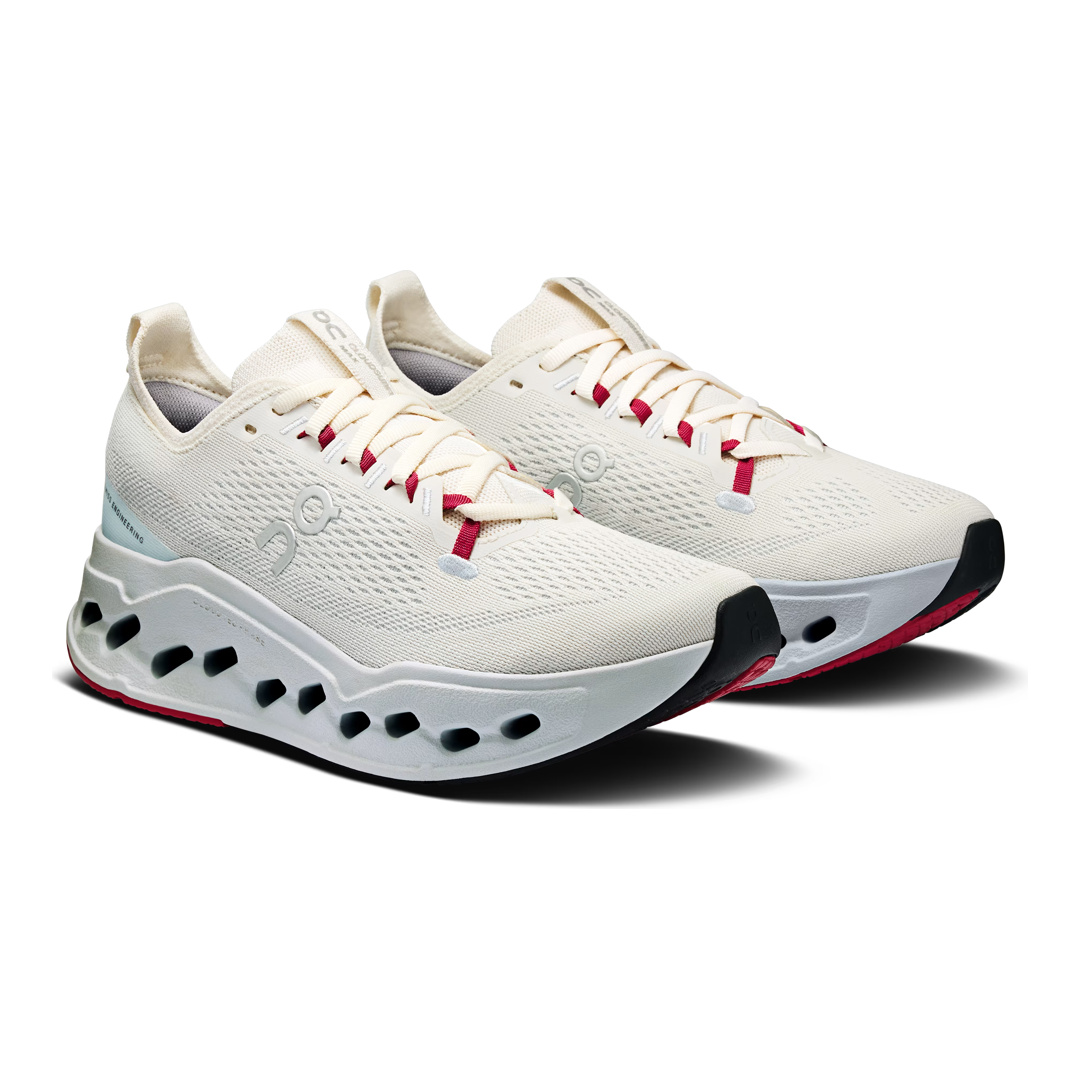 ON Cloudsurfer Max/4290 Ivory Arctic|Wmn