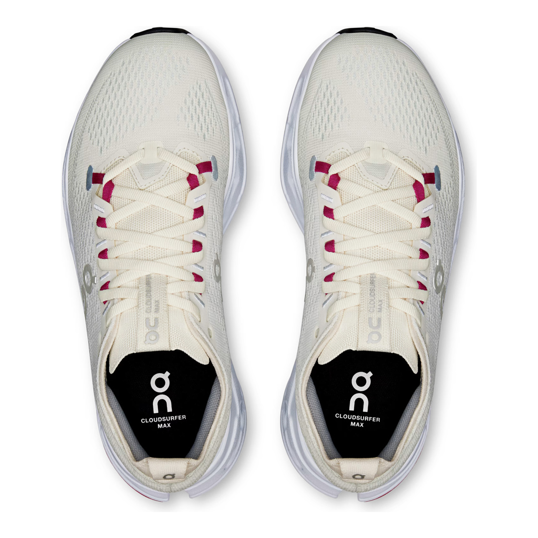ON Cloudsurfer Max/4290 Ivory Arctic|Wmn