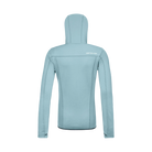 Fleece tecnico con capuccio donna