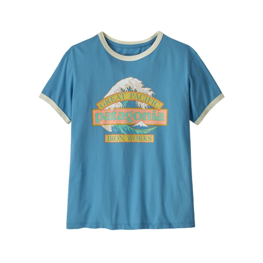 PATAGONIA W s Great Waves Ringer Tee - Wmn