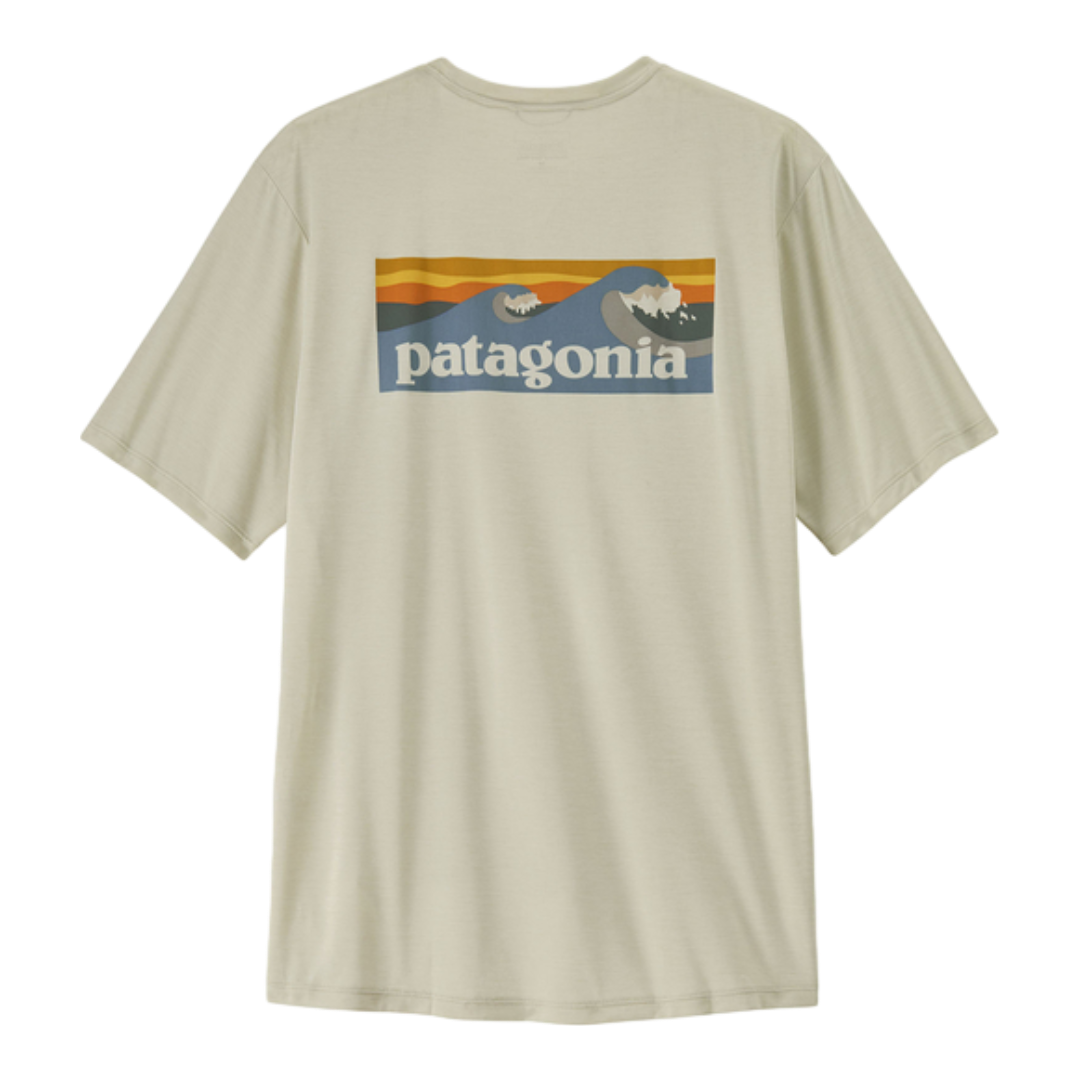 PATAGONIA M s Cap Cool Daily Shirt - Boardshort Logo - Man