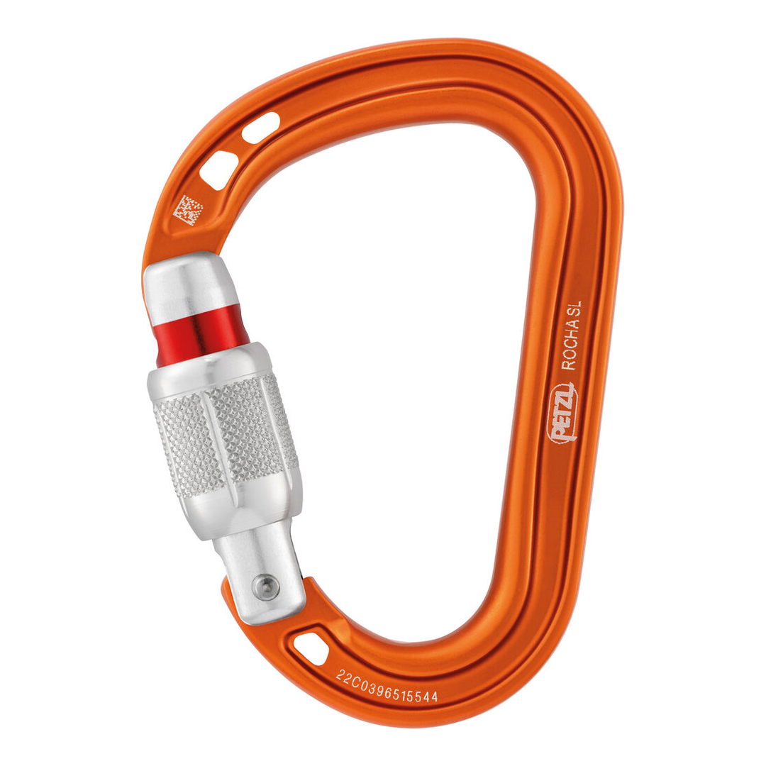 PETZL ROCHA|Orange-SCREW-LOCK