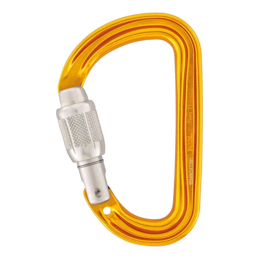 PETZL Carabiner Sm D Twist-Lock