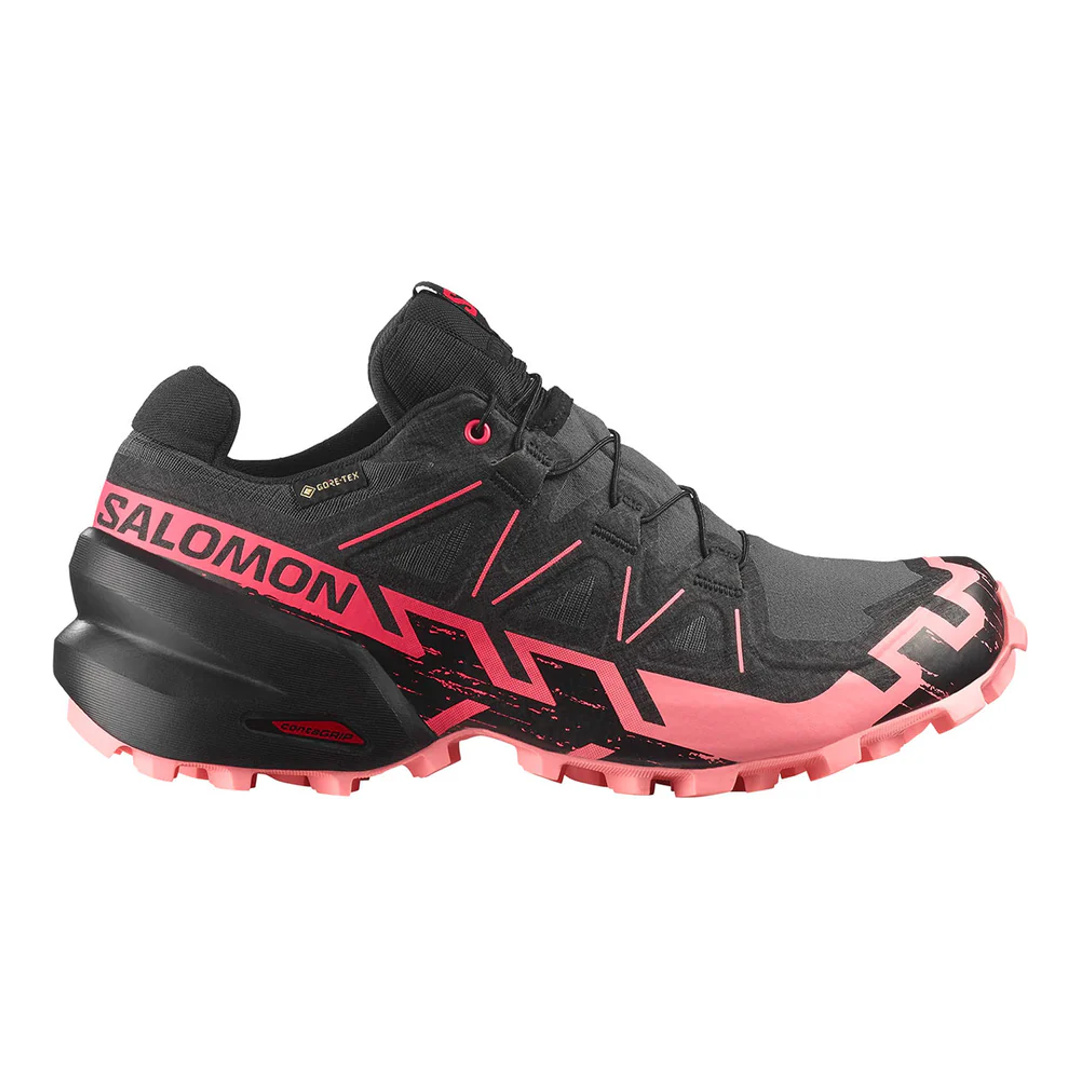 SALOMON Speedcross 6 Gtx W - Nine Iron/Black/Flamingo Pink|Wmn