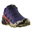 SALOMON Speedcross 6 - Maritime Blue/Black/Cherry Tomato 1|Man