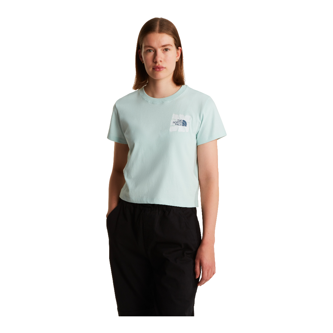 THE NORTH FACE W Sun Regular Short Sleeve Cutie Tee-Gra|Wmn