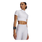 UNDER ARMOUR Heatgear Crop Mock Ss-Wmn