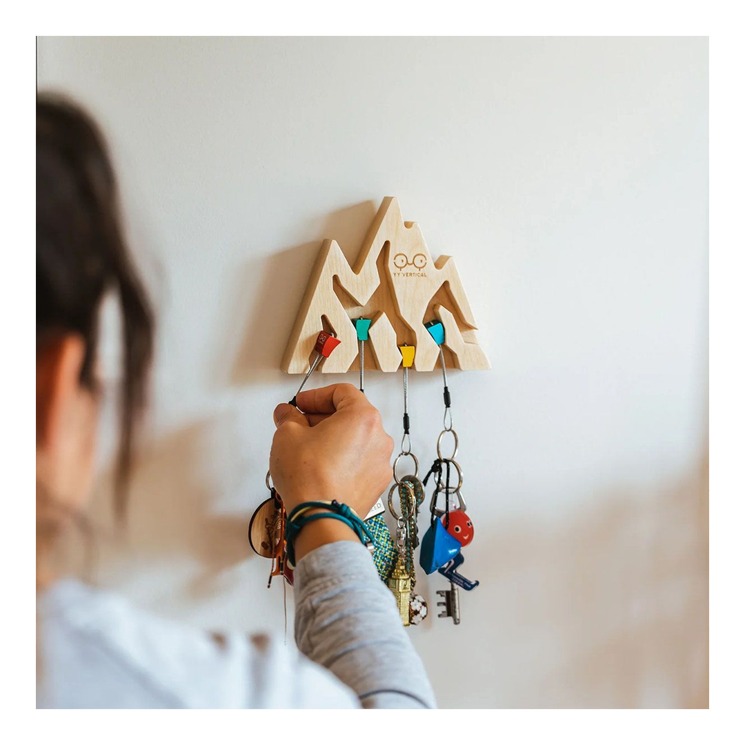 Y Y VERTICAL | Key Holder Mountain - Cherry -  New product 2024