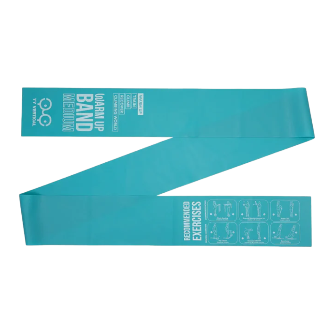 Y Y VERTICAL Warm Up Band Blue Medium