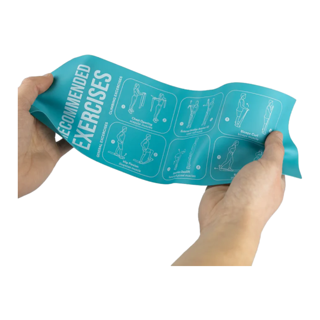 Y Y VERTICAL Warm Up Band Blue Medium