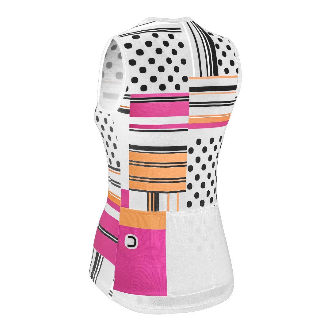 SQUARE SLEEVELESS W JERSEY