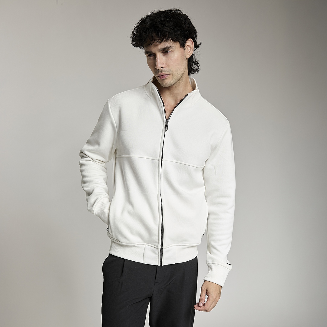IL BAUSCIA MAN FULL ZIP SWEATSHIRT