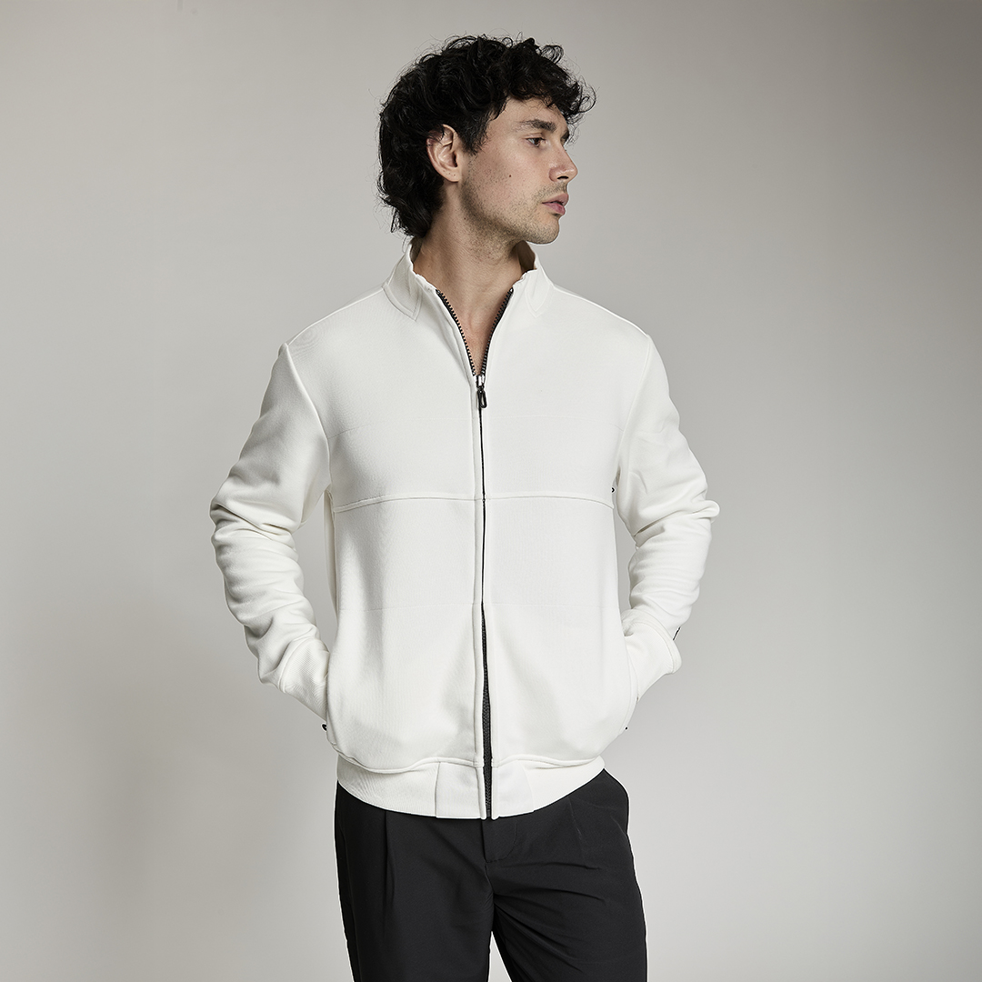 IL BAUSCIA MAN FULL ZIP SWEATSHIRT