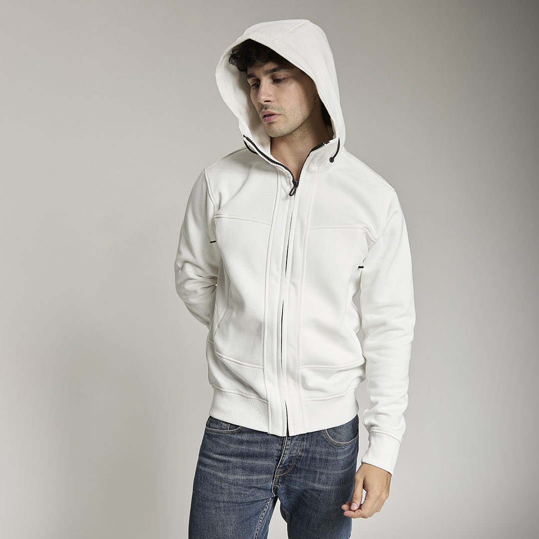 IL BELE' MAN FULL ZIP HOODIE SWEATSHIRT