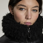 LA TERRY WOMAN TEDDY JACKET REVERSIBLE