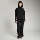 LA ADE WOMAN TURTLE NECK SWEATSHIRT