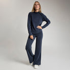 LA ADE WOMAN TURTLE NECK SWEATSHIRT