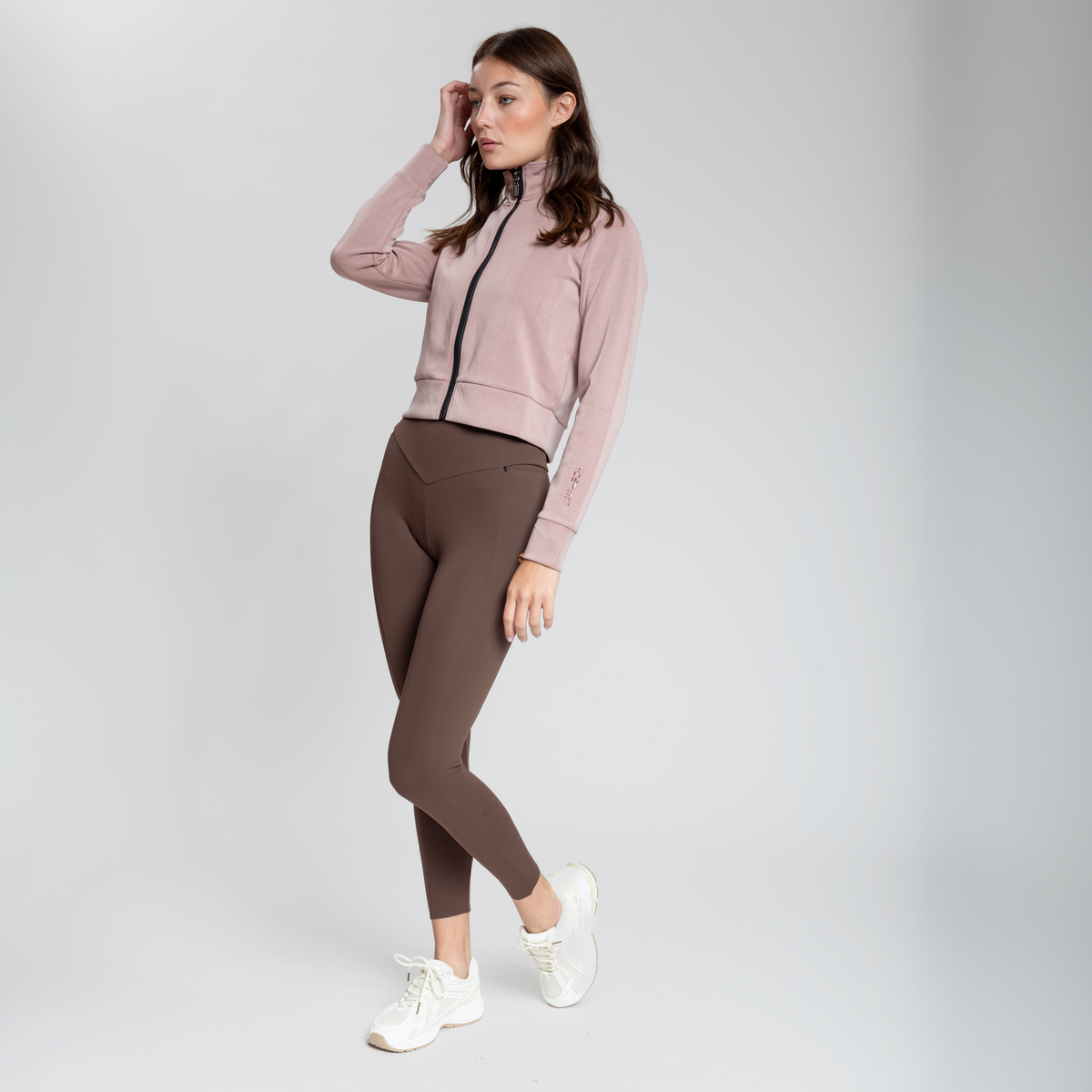 LA ISA WOMAN FULL ZIP SWEATSHIRT