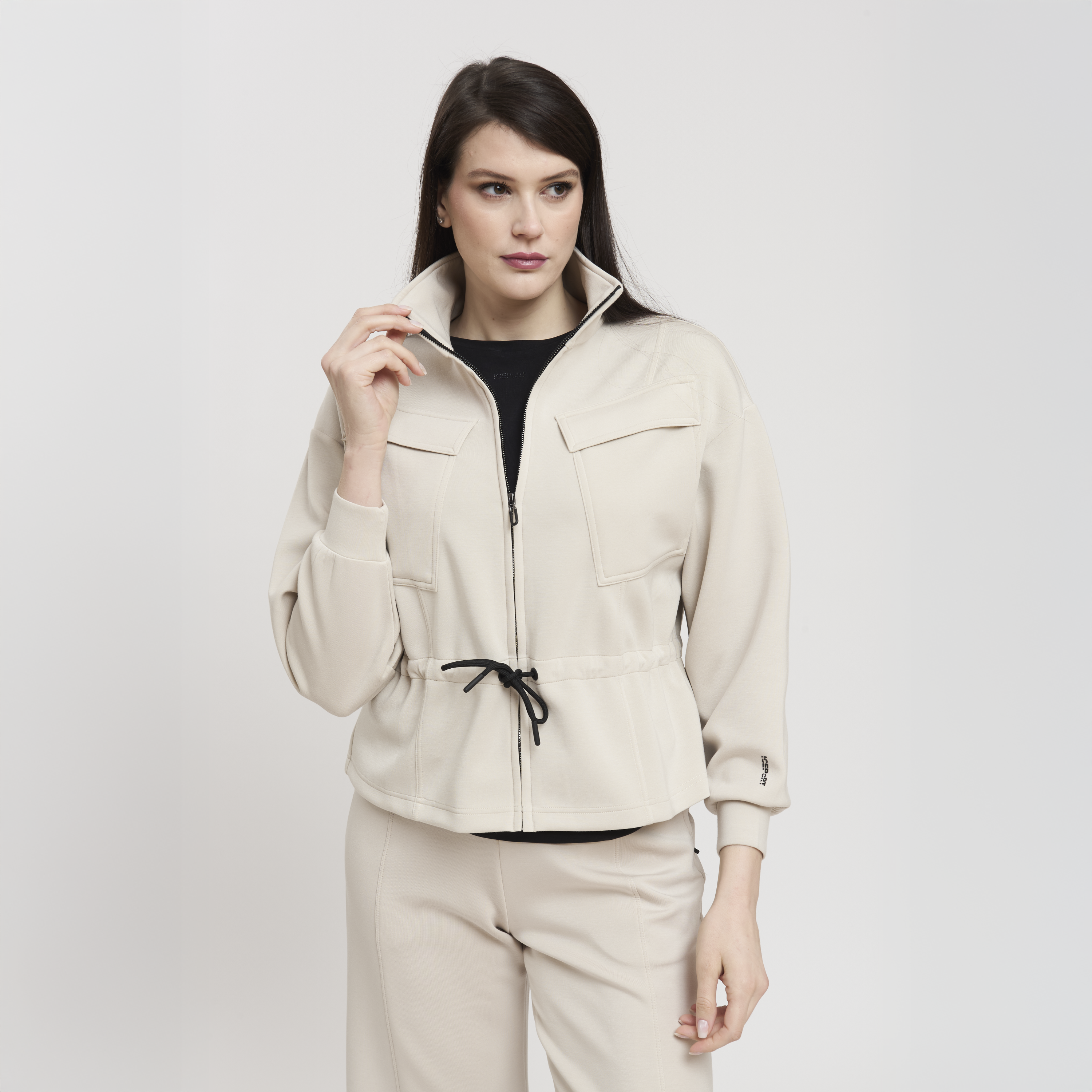 LA BETTA WOMAN FULL ZIP SWEATSHIRT