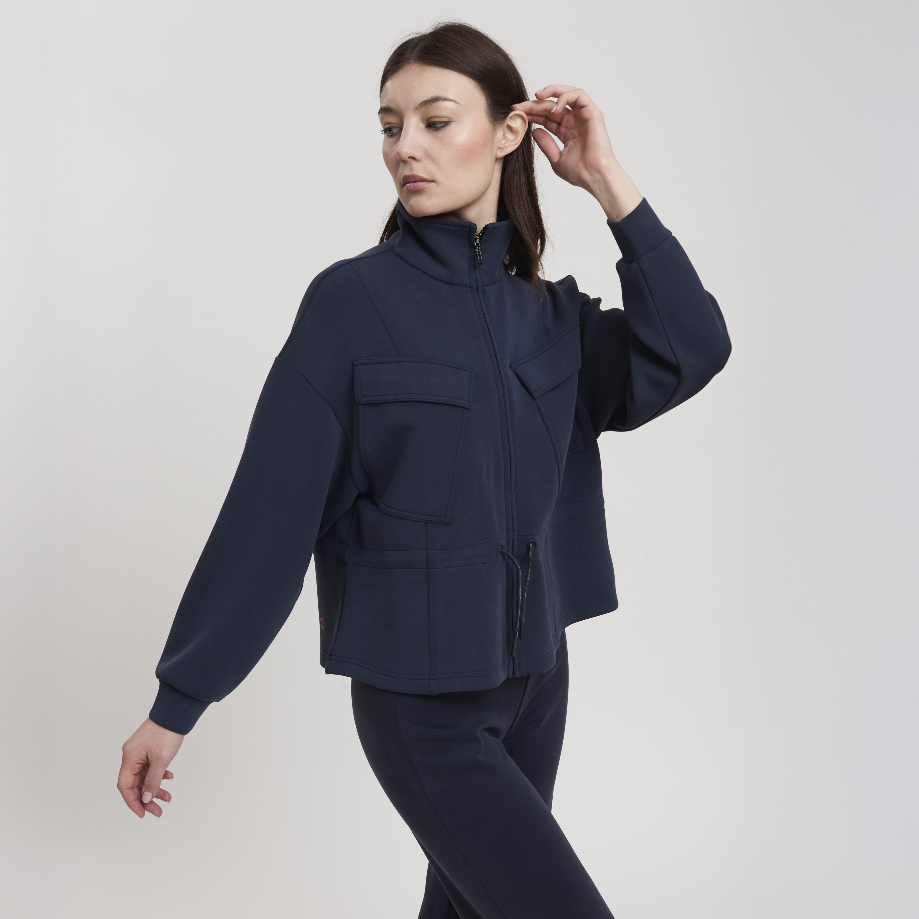 LA BETTA WOMAN FULL ZIP SWEATSHIRT