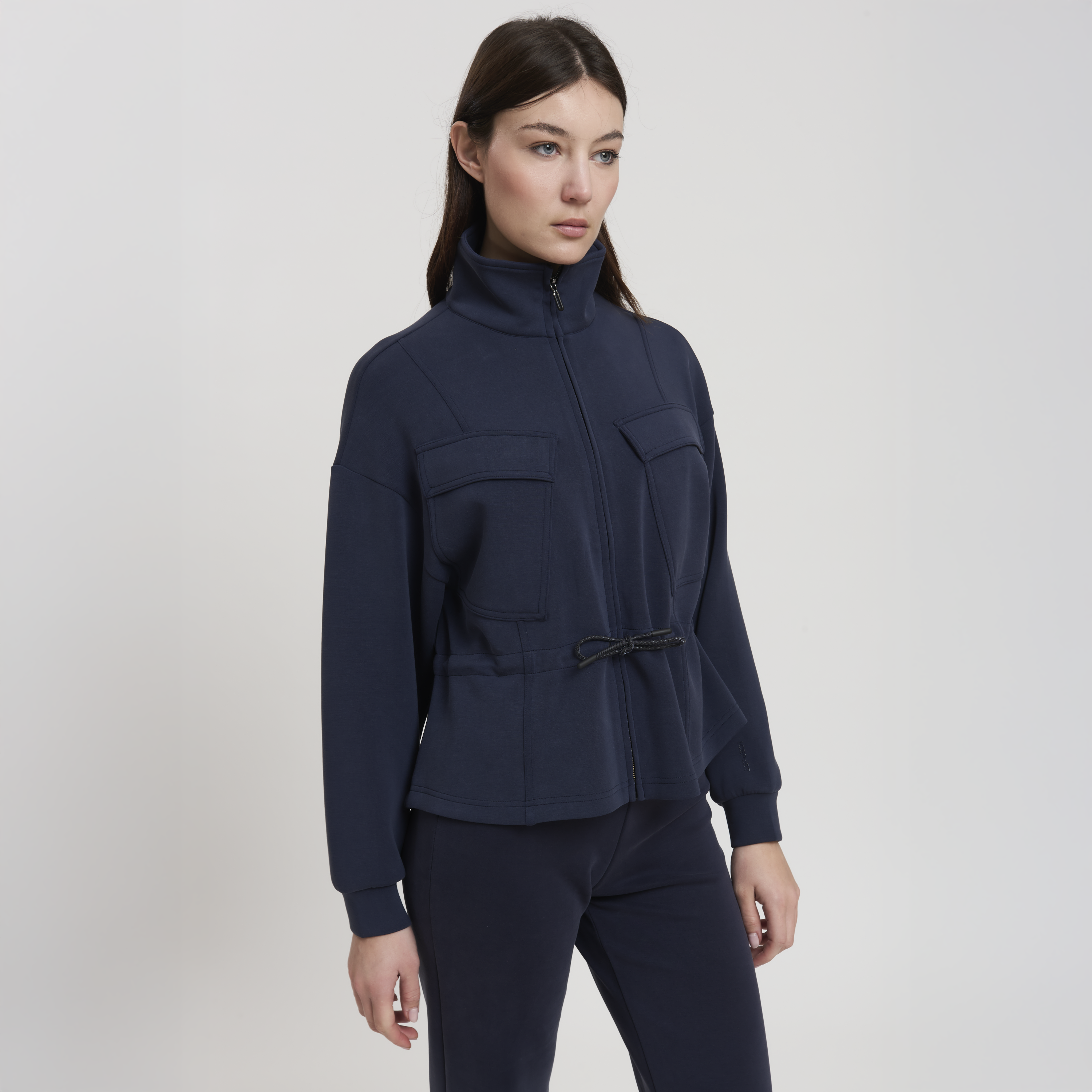 LA BETTA WOMAN FULL ZIP SWEATSHIRT