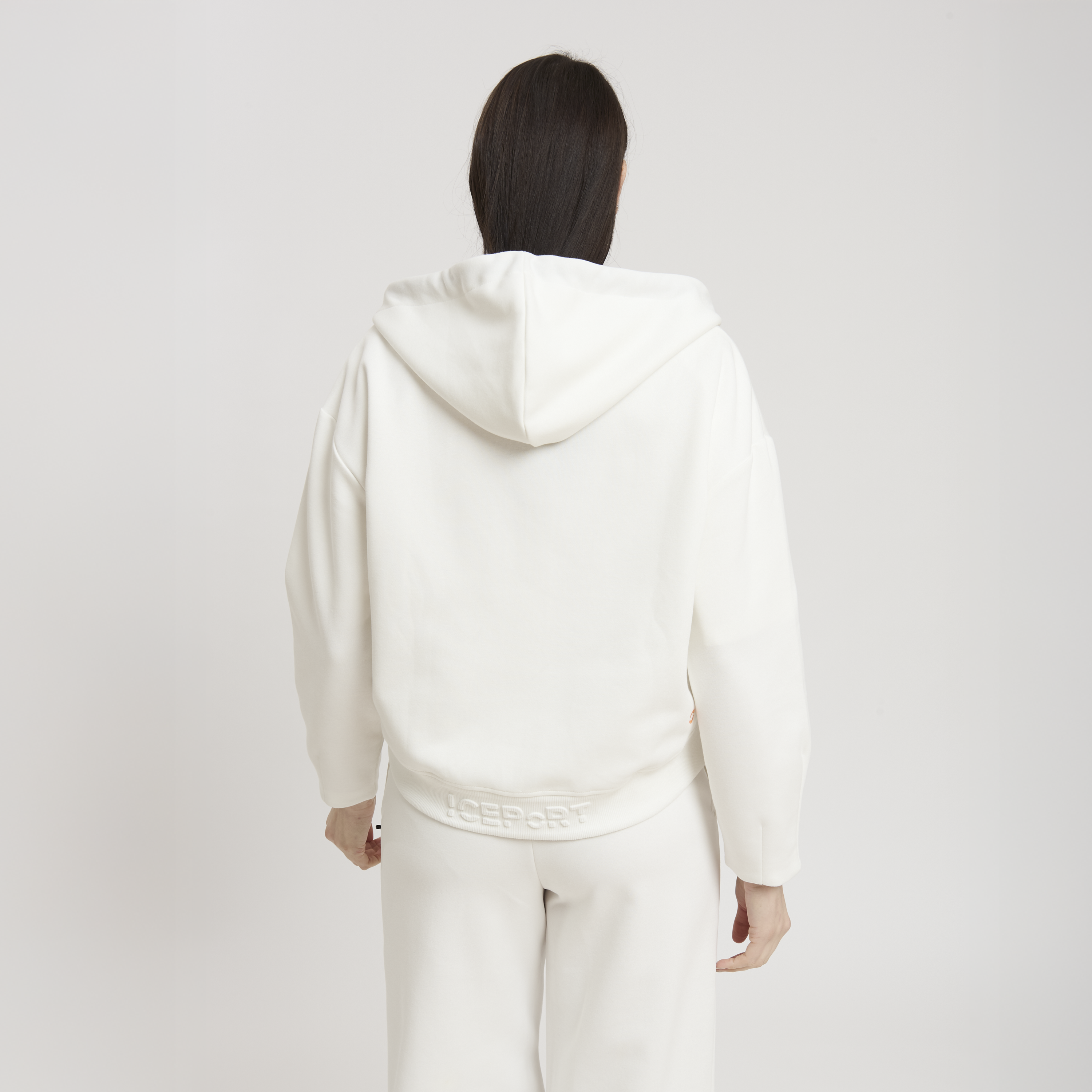 LALLA WOMAN FULL ZIP HOODY SWEATSHIRT