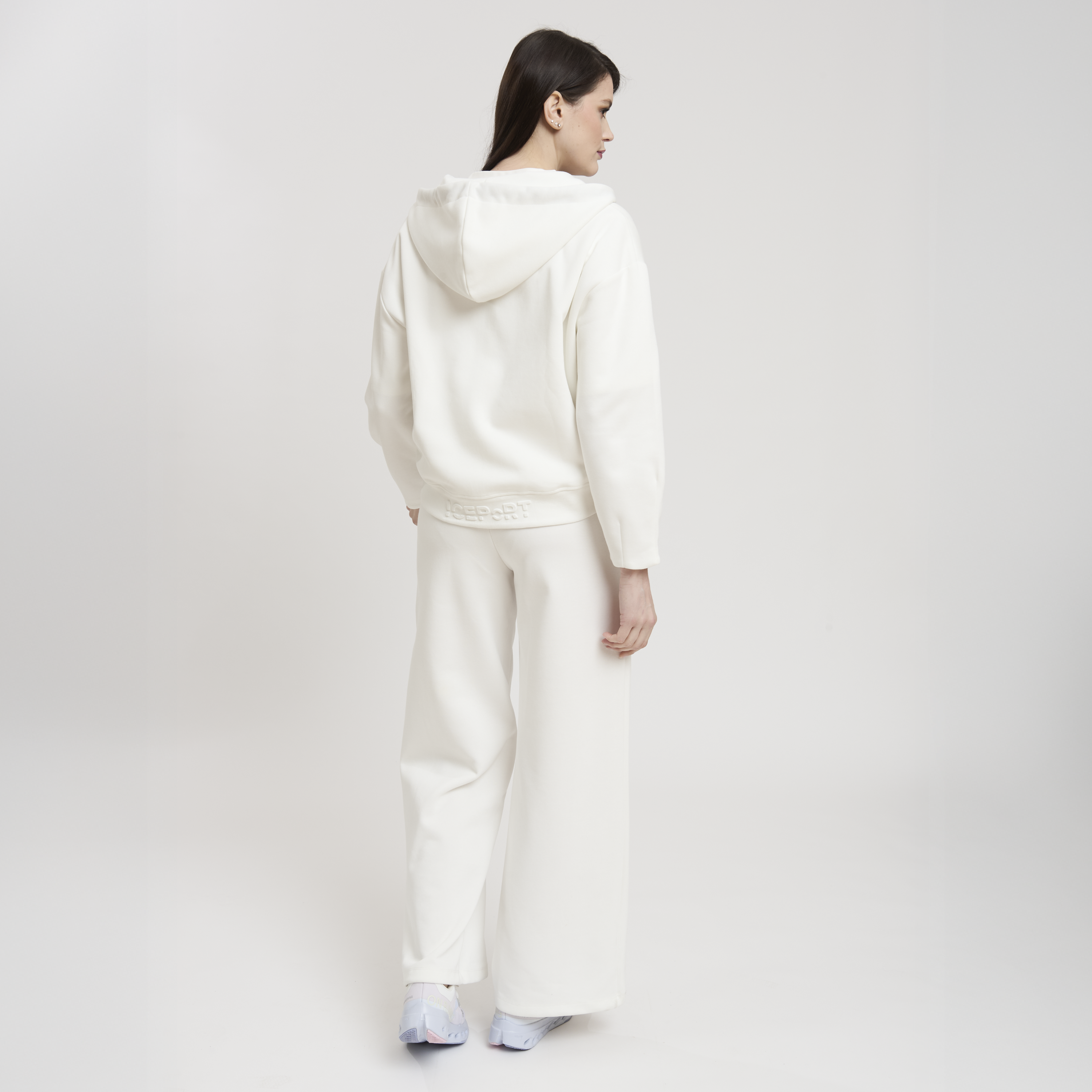 LALLA WOMAN FULL ZIP HOODY SWEATSHIRT