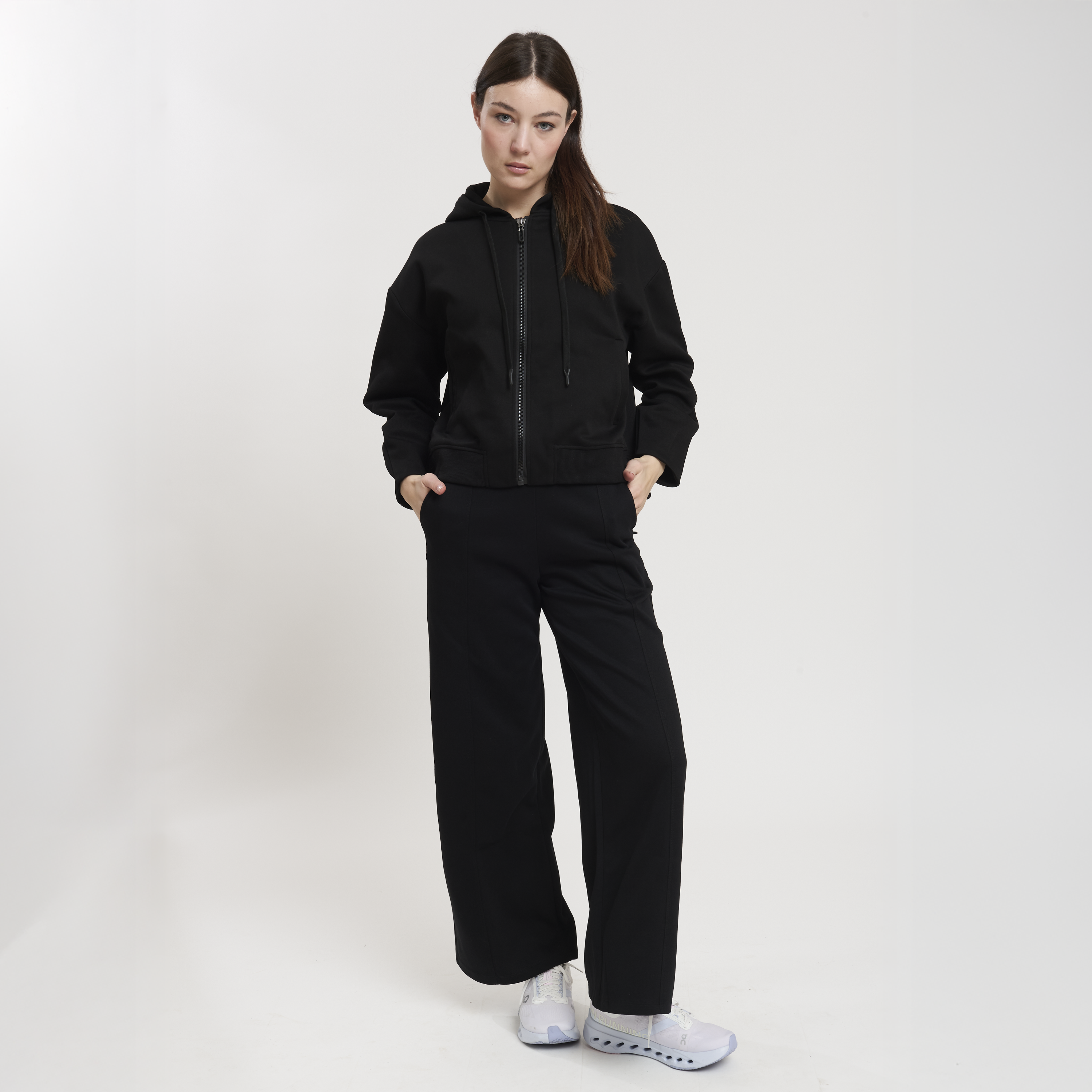 LALLA WOMAN FULL ZIP HOODY SWEATSHIRT