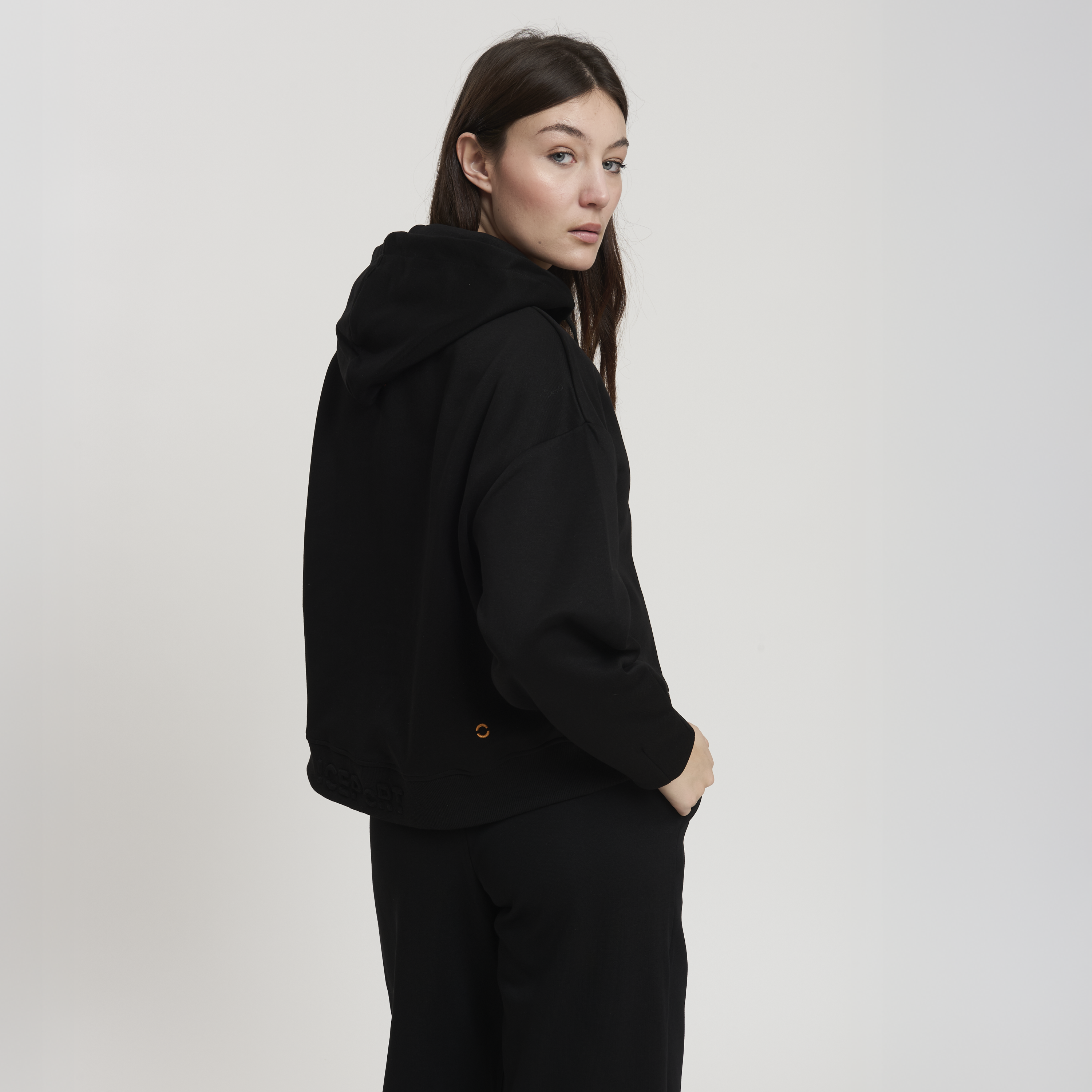 LALLA WOMAN FULL ZIP HOODY SWEATSHIRT