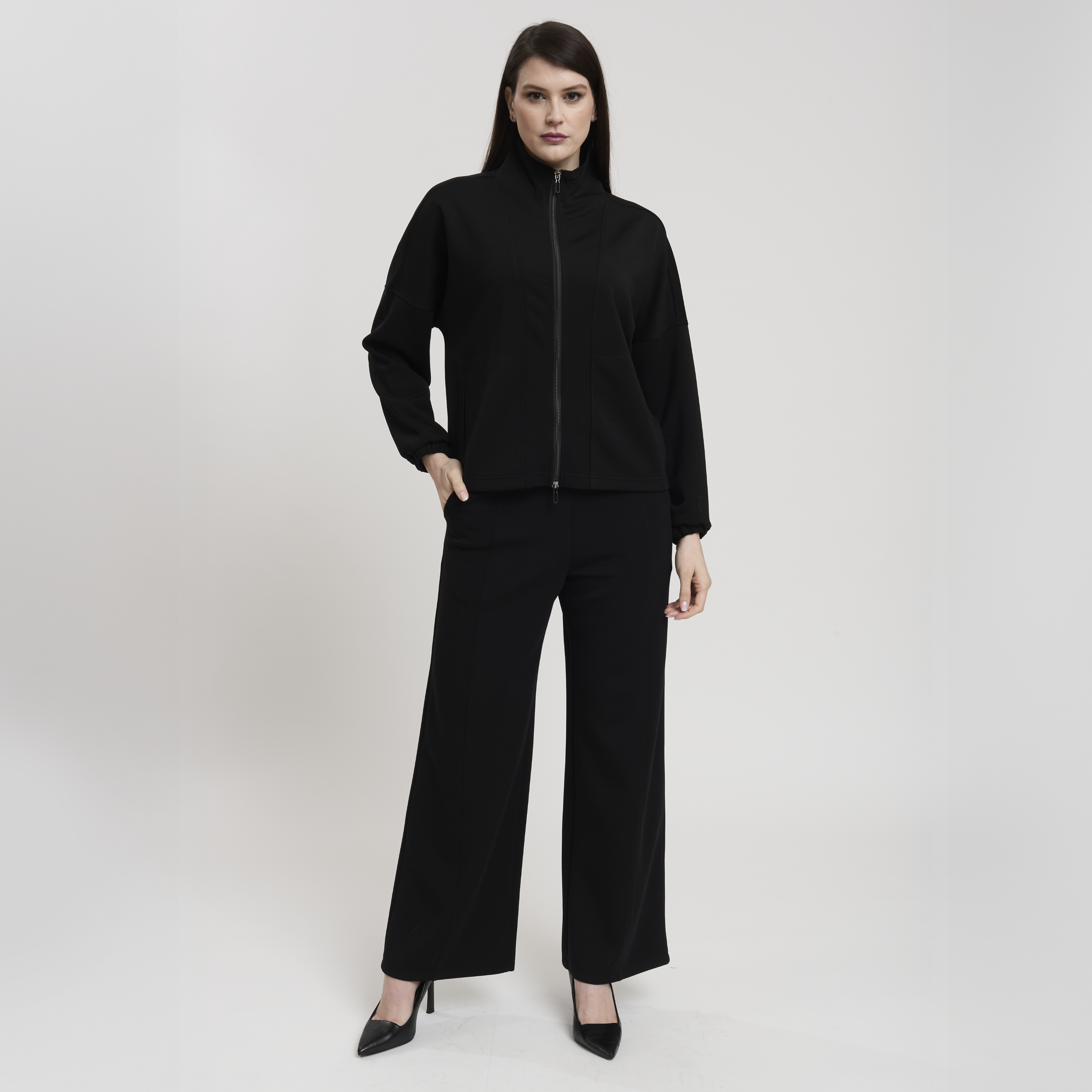 JOANNA WOMAN FULL ZIP SWEATSHIRT