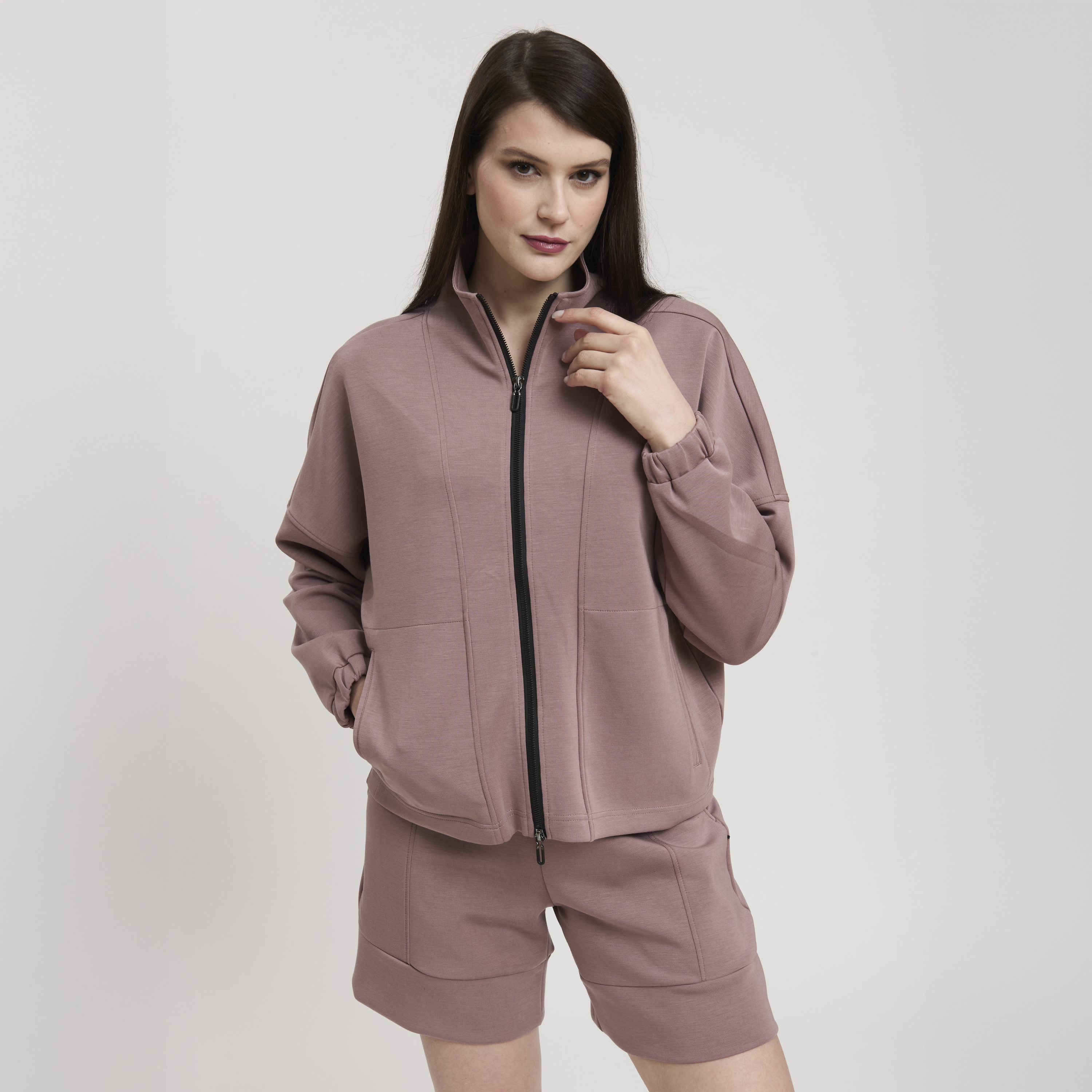 JOANNA WOMAN FULL ZIP SWEATSHIRT