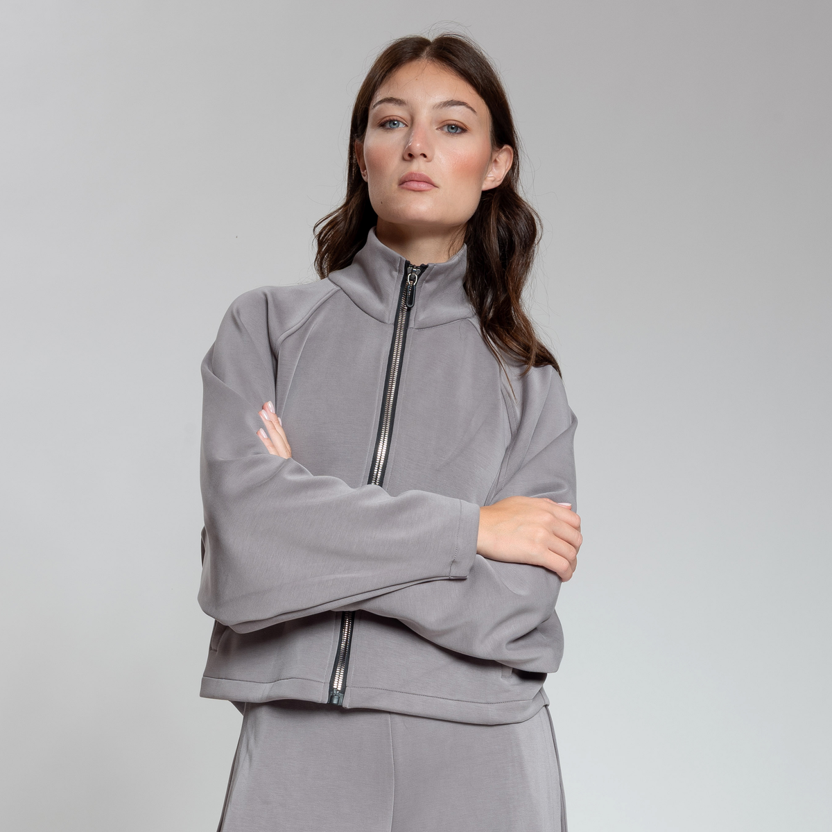 LA MICHY WOMAN FULL ZIP