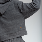 Felpa crop donna JANE